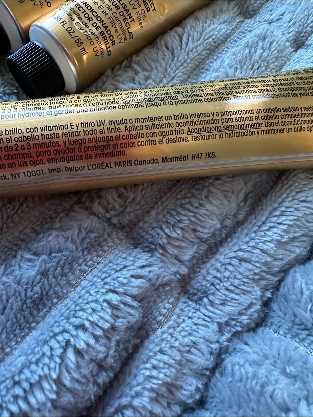Bundle L'Oreal Preference Superior Shine Protect Conditioner - Gold Tubes (3)